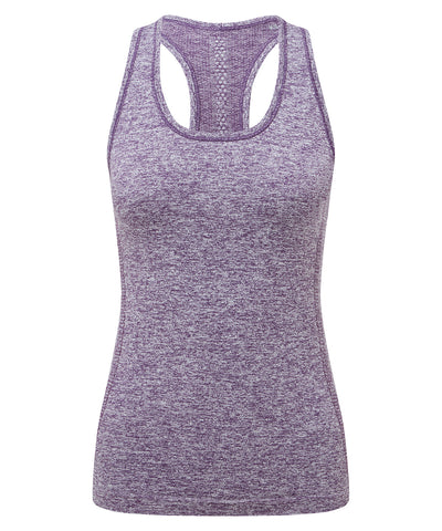 Chaleco moldeador multi-deporte sin costuras con ajuste 3D para mujer TriDri® | Morado