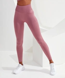 Mallas deportivas de mujer TriDri® ribeteadas sin costuras con ajuste 3D para varios deportes | Negro