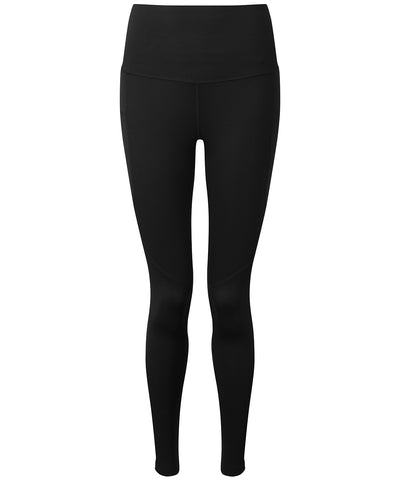 Leggings de reloj de arena para mujer TriDri® | Negro