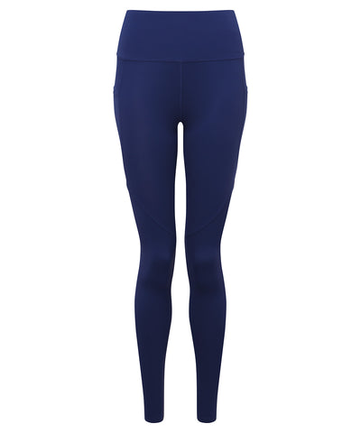 Leggings de reloj de arena para mujer TriDri® | Azul Marino