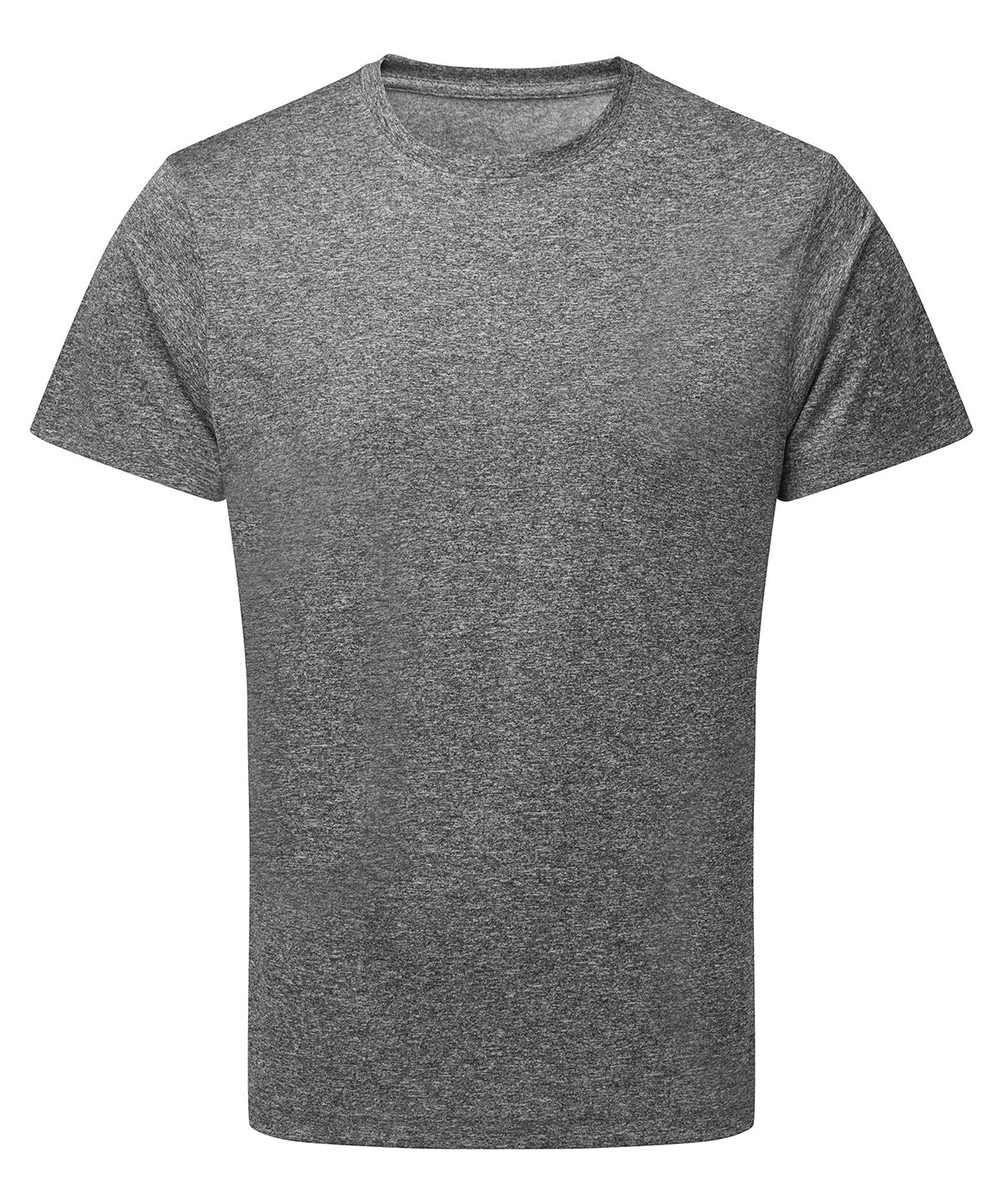 Camiseta de rendimiento reciclada TriDri® | Melange Negro