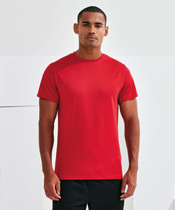 Camiseta texturizada reciclada Cationic TriDri® | Negro