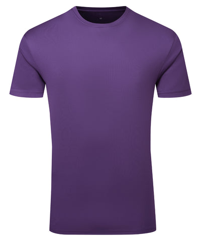 Camiseta texturizada reciclada Cationic TriDri® | Morado Brillante