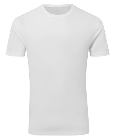 Camiseta texturizada reciclada Cationic TriDri® | Blanco