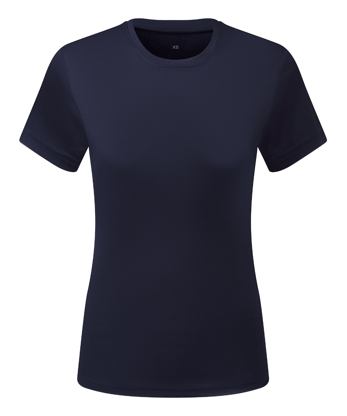 Camiseta texturizada reciclada cationica para mujer TriDri® | Azul Marino Francs