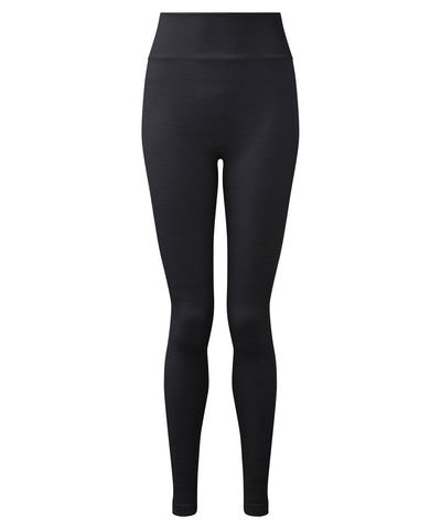 Mallas de deporte flexibles para mltiples deportes con ajuste 3D sin costuras recicladas TriDri® para mujer | Negro