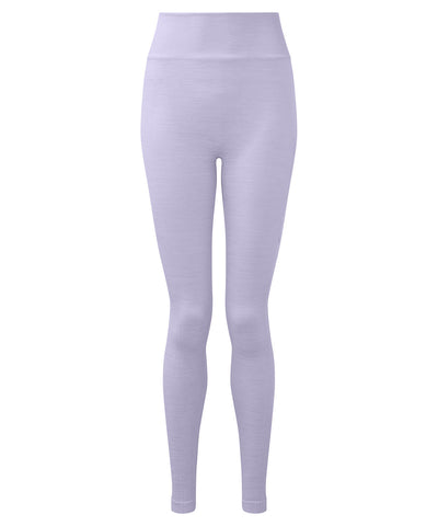 Mallas de deporte flexibles para mltiples deportes con ajuste 3D sin costuras recicladas TriDri® para mujer | Melange Lila