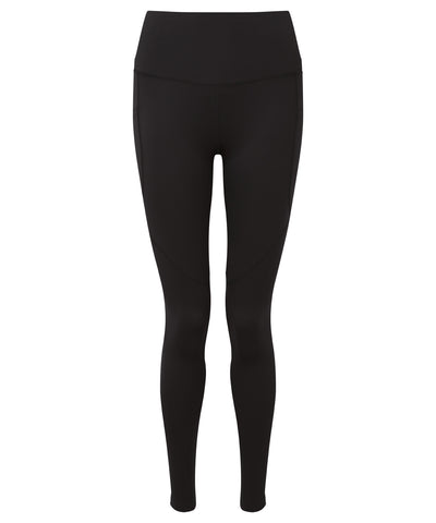Mallas de rendimiento completas para mujer recicladas TriDri® | Negro