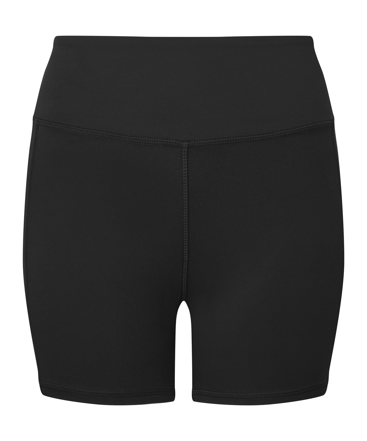 Pantalones cortos reciclados de microfibra para mujer TriDri® | Negro