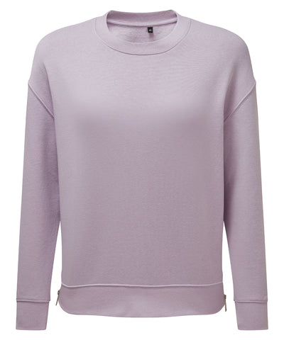 Sudadera con cremallera Chill de TriDri® reciclada para mujer | Lila