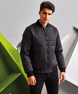 Chaqueta de vuelo acolchada | Negro