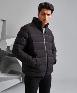Chaqueta acolchada soldada | Negro