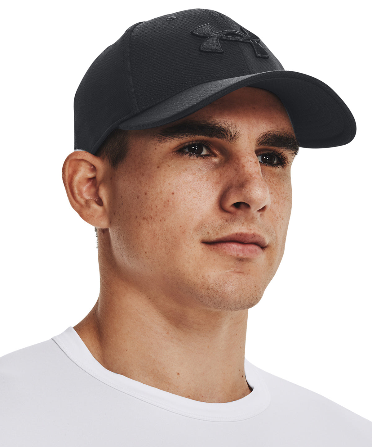 Gorra UA Blitzing | Negro/Blanco