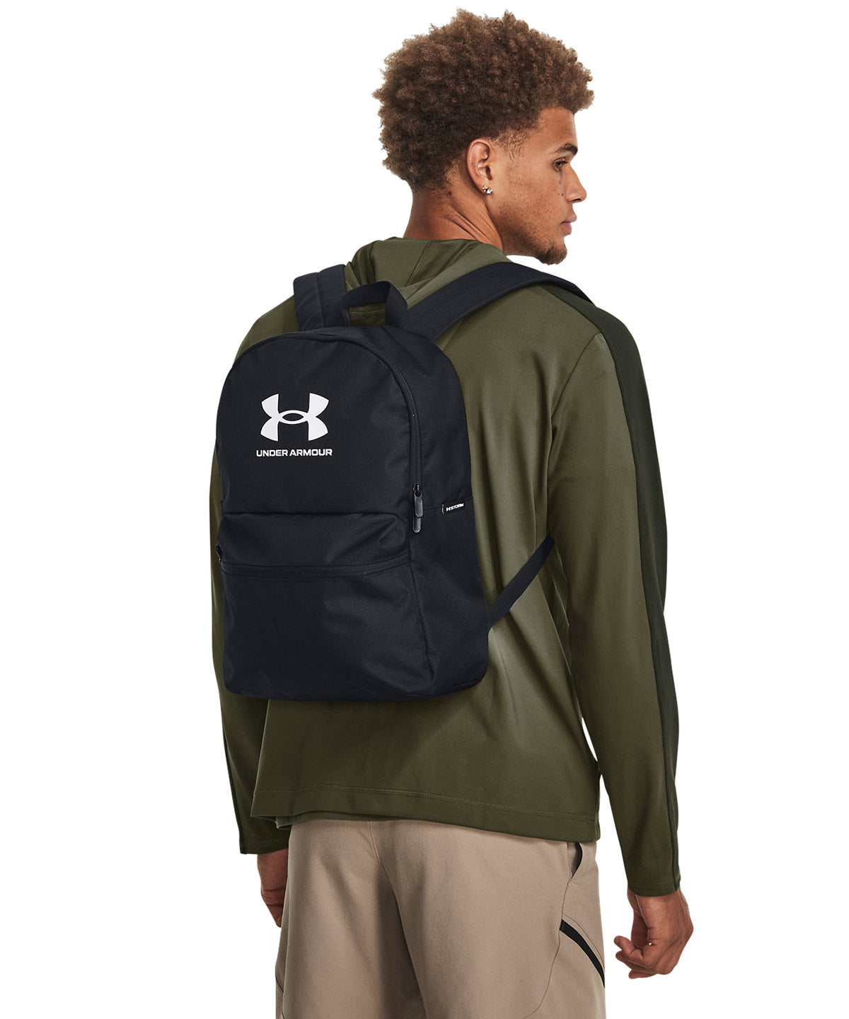 Mochila UA Loudon Lite | Negro/Blanco