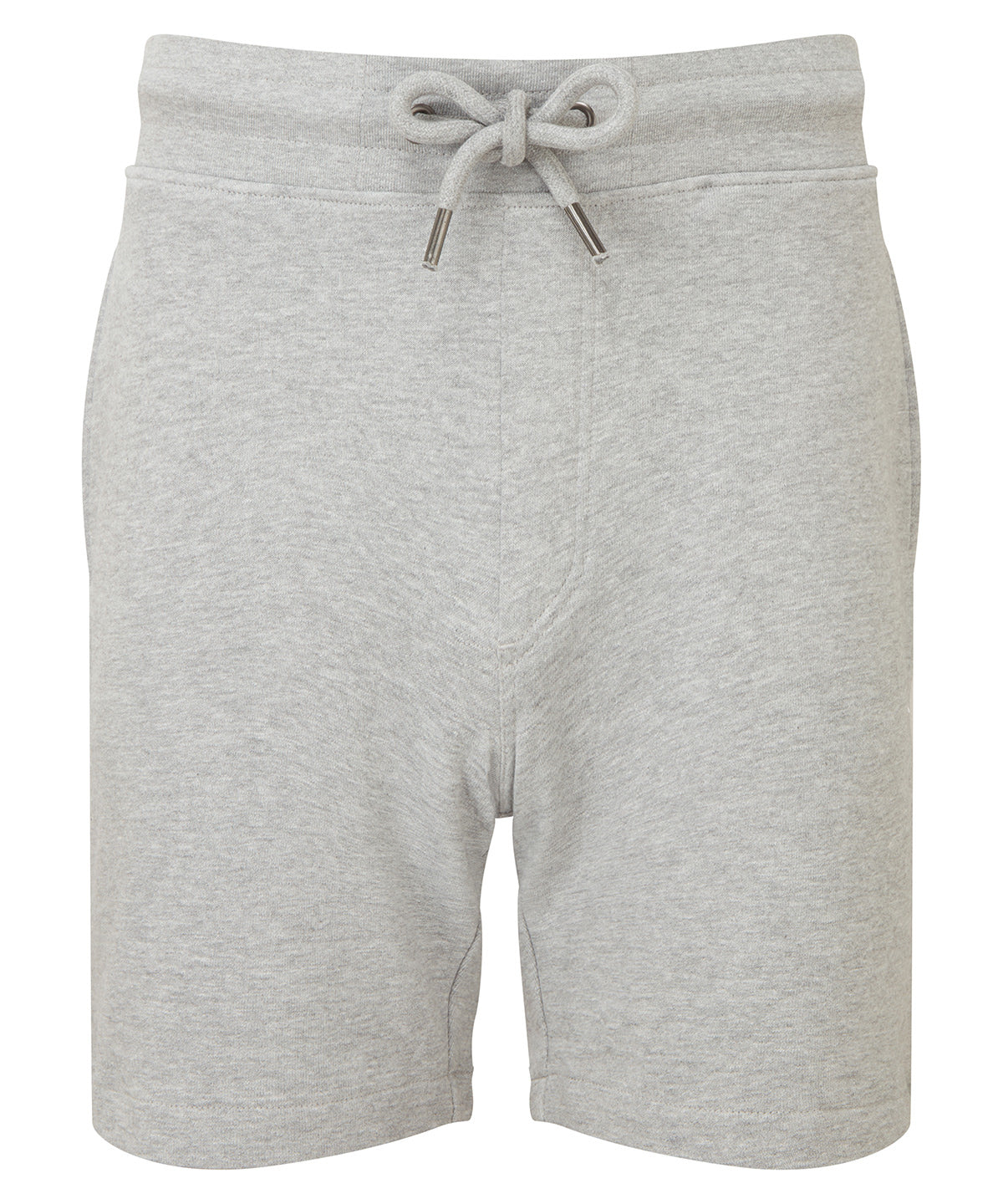 Pantalones cortos de jersey reciclado para hombre | Gris Jaspeado