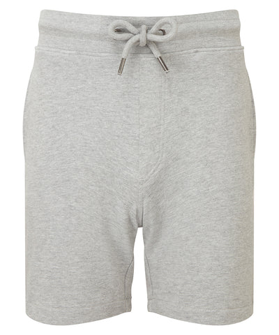 Pantalones cortos de jersey reciclado para hombre | Gris Jaspeado