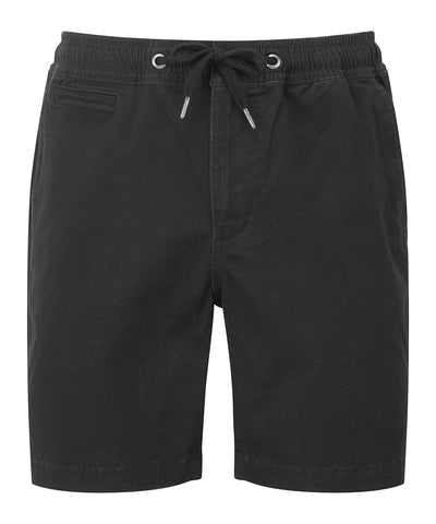 Bermudas chinos para hombre con cordón | Negro