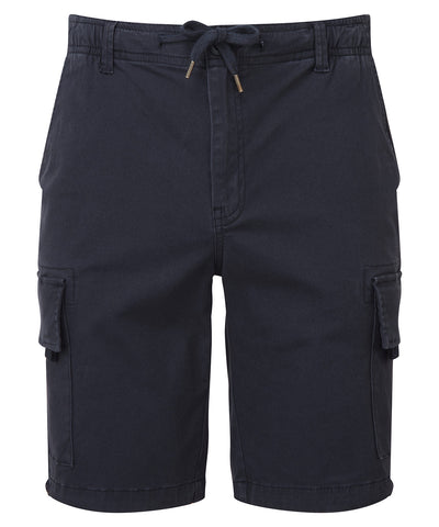 Pantalones cortos de carga con cordón para hombre | Azul Marino