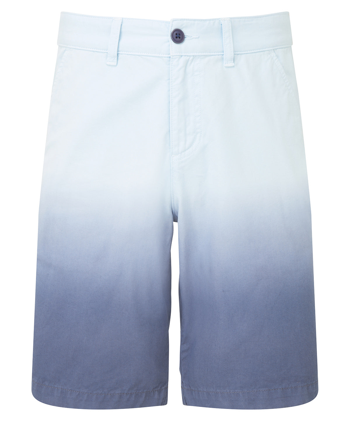 Bermudas teñidas degradadas para hombre | Azul
