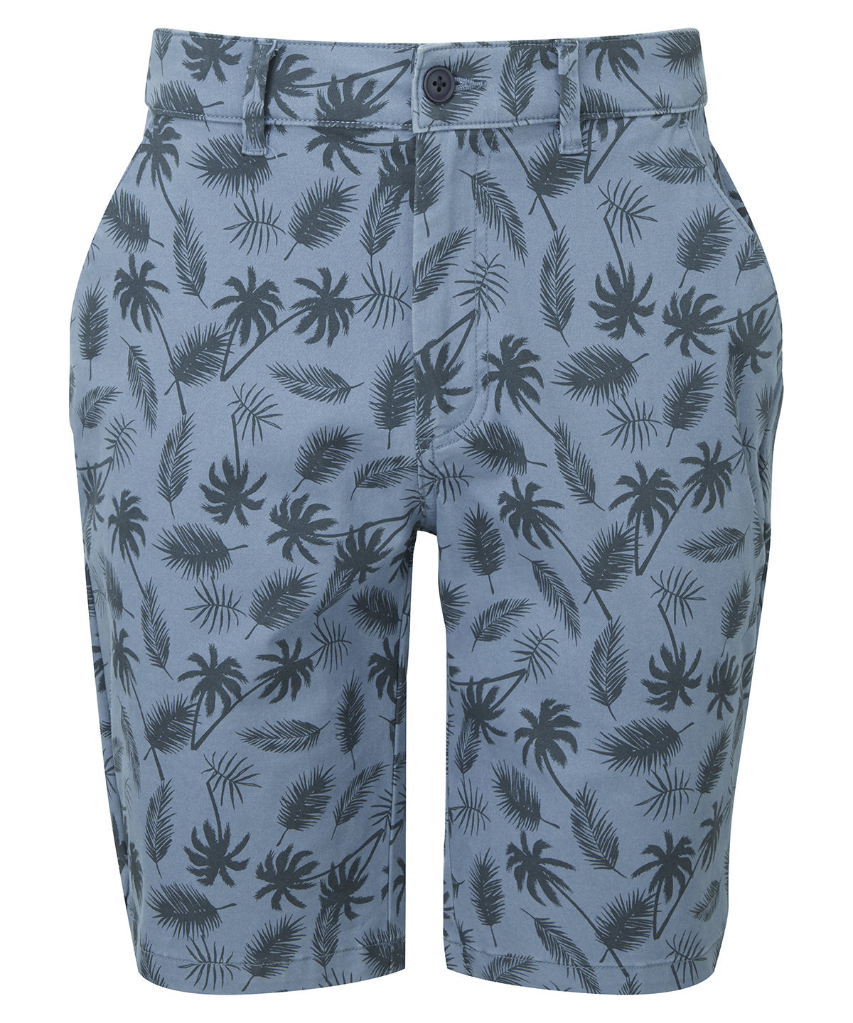 Bermudas estampadas de palmeras para hombre | Azul