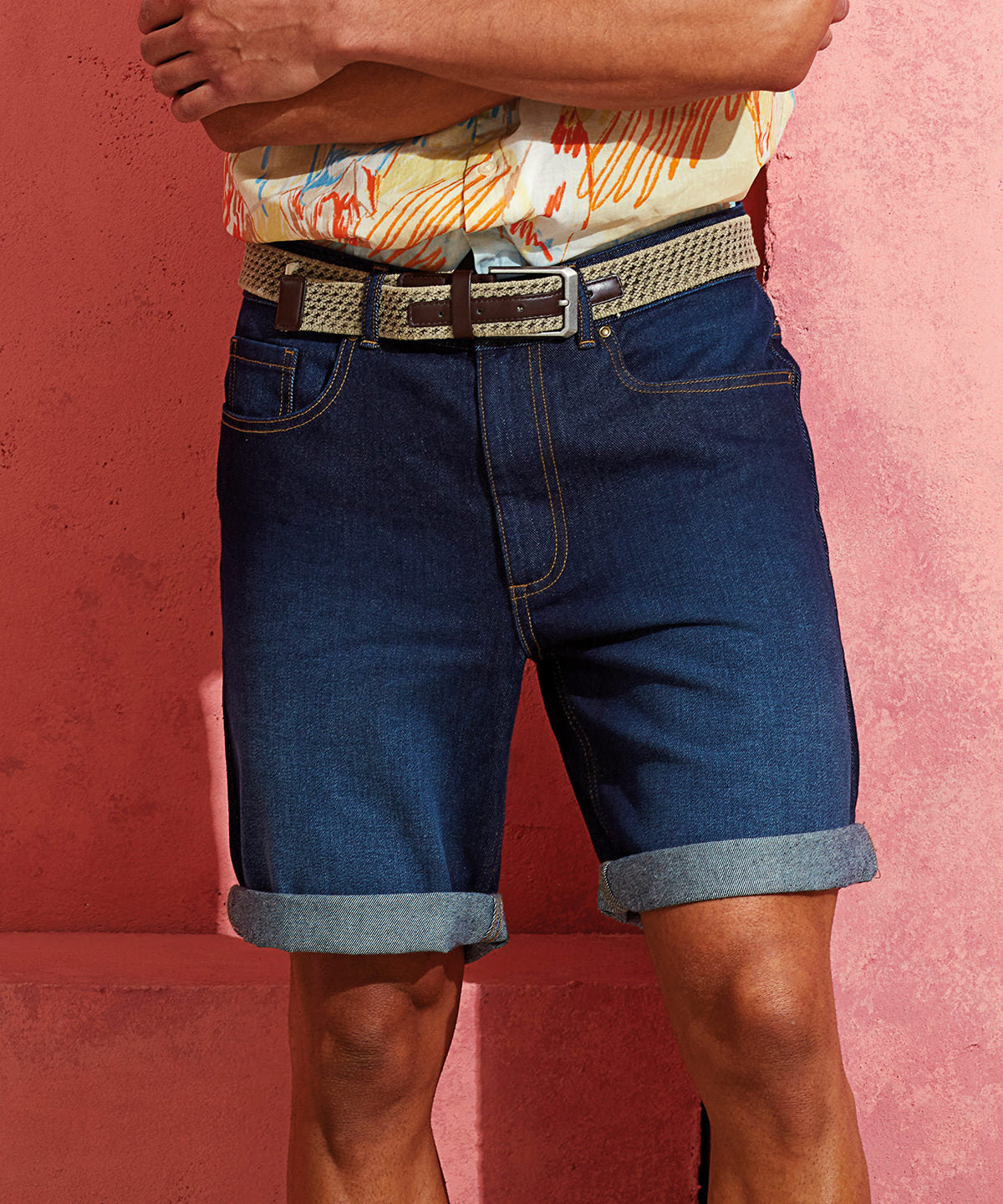 Pantalones cortos vaqueros para hombre | Denim Negro