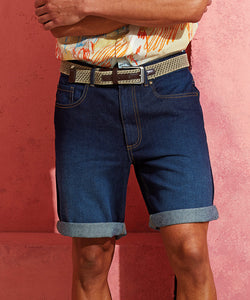 Pantalones cortos vaqueros para hombre | Denim Negro