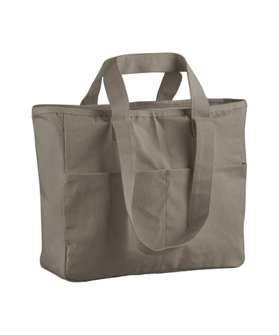 Bolso tote con doble asa y bolsillo de carga | Seta