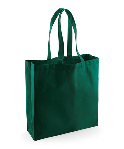 Bolso clásico de algodón de comercio justo | Verde Botella