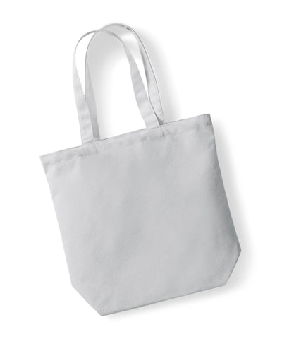 Bolso shopper de algodón de Comercio Justo Camden | Gris Claro