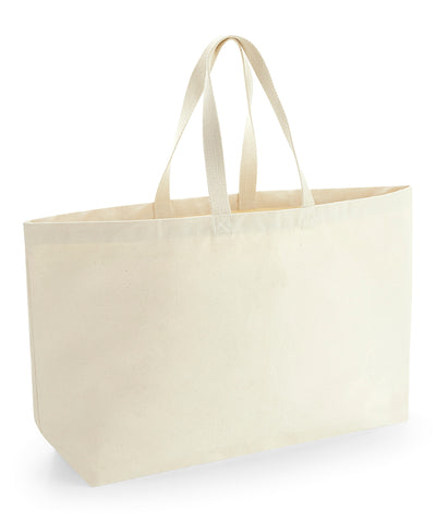 Bolso tote de lona extragrande | Natural
