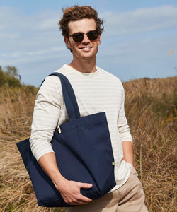Bolso marinero orgánico EarthAware® | Negro