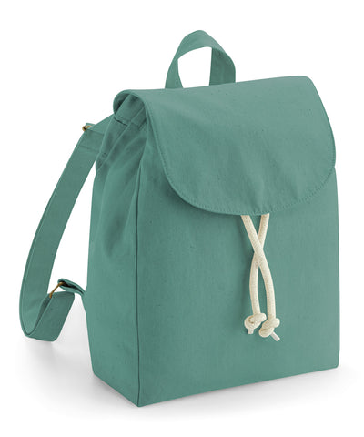Mochila mini orgánica EarthAware® | Verde Salvia