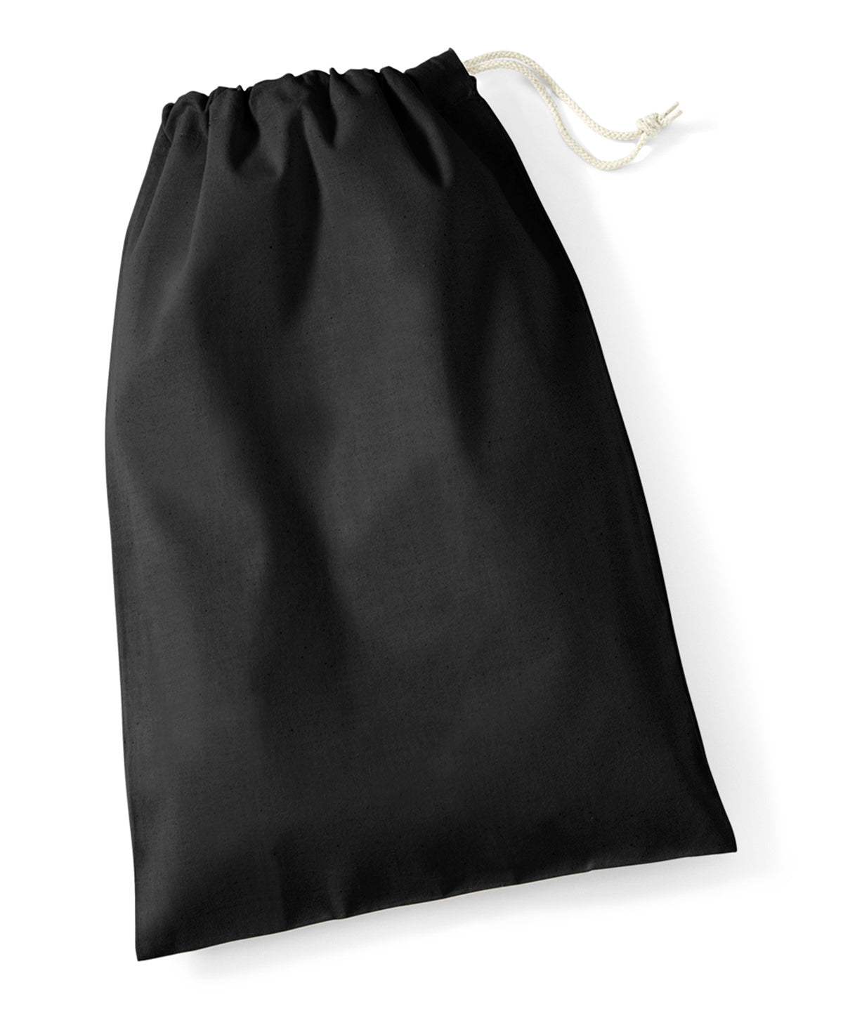 Bolsa de tela de algodón reciclado | Negro