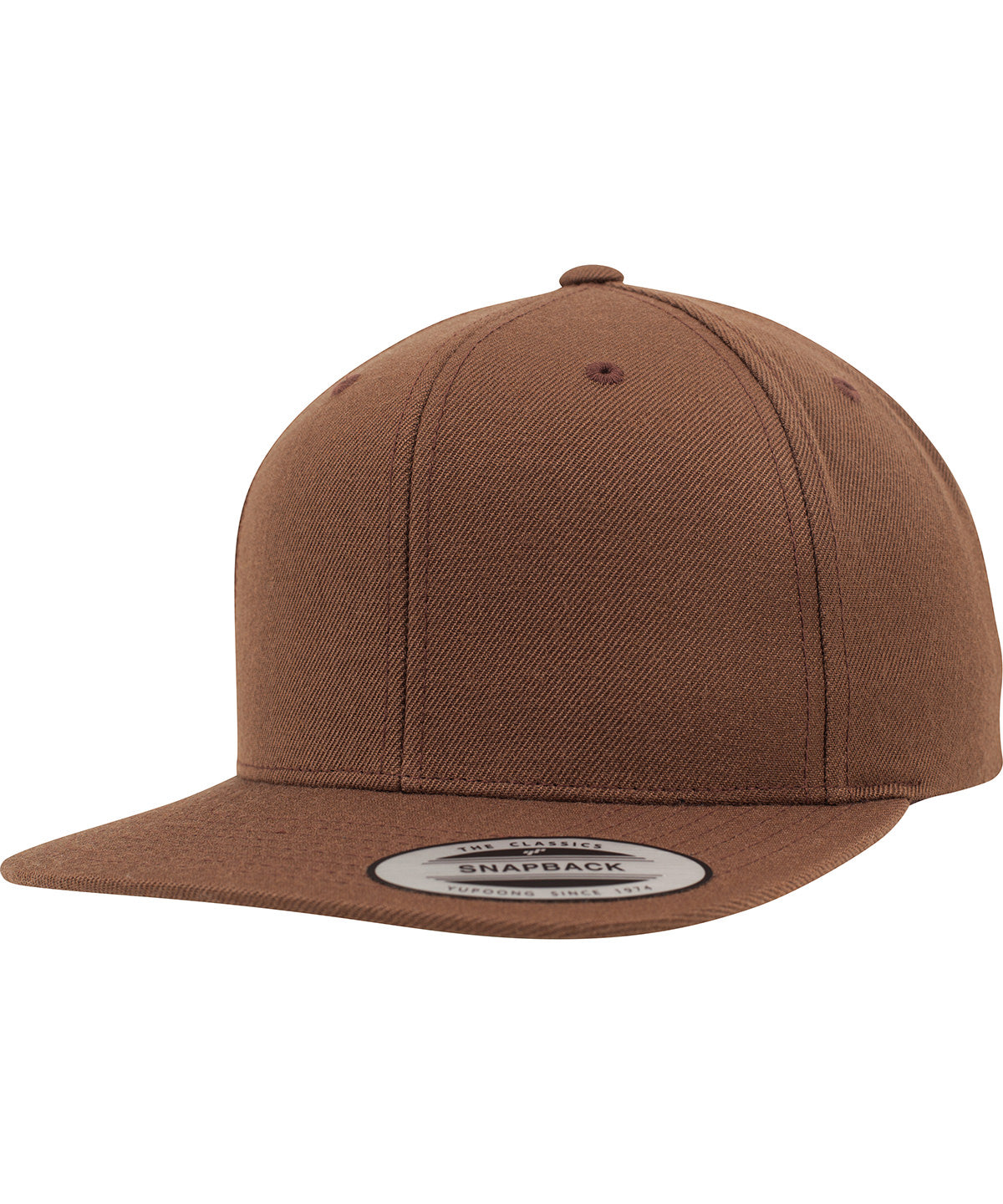 La gorra snapback clsica (6089M) | Marrn Claro - Beige Claro