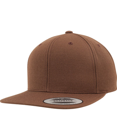 La gorra snapback clsica (6089M) | Marrn Claro - Beige Claro