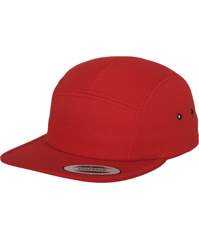 Gorra jockey clsica de 5 paneles (7005) | Rojo