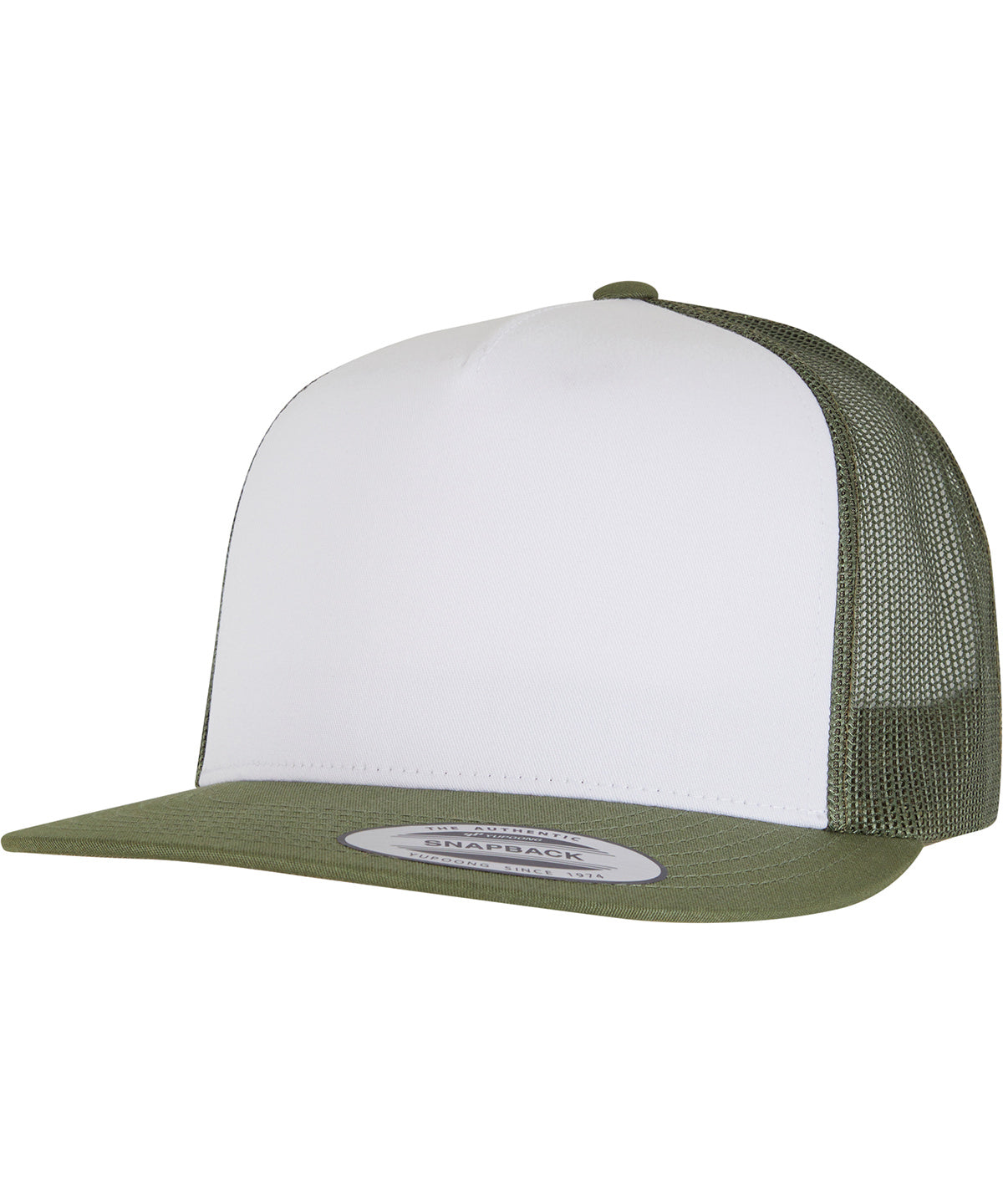 Camionero clsico (6006W) | Oliva/Blanco/Caqui