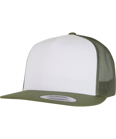 Camionero clsico (6006W) | Oliva/Blanco/Caqui