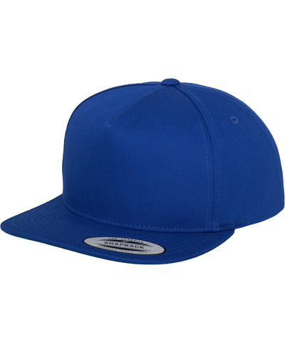 Gorra snapback clsica de 5 paneles (6007) | Azul Real