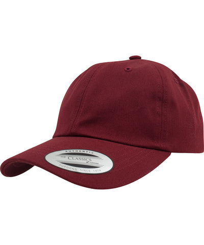 Gorra de pap con correa de bisbol en la parte trasera (6245CM) | Granate