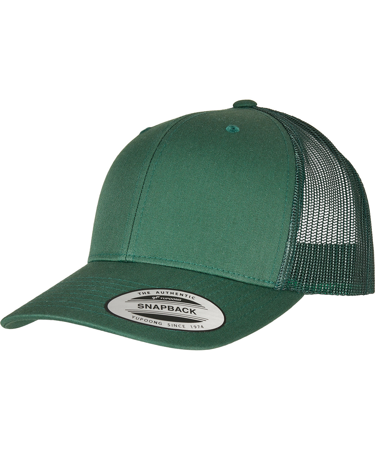 Gorra trucker retro (6606) | Verde Perenne