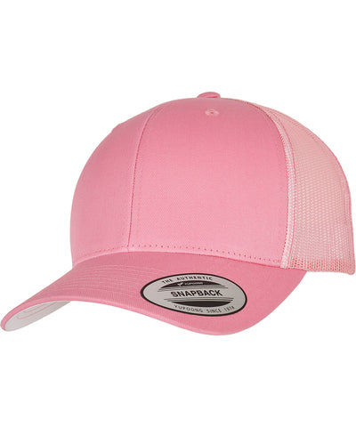 Gorra trucker retro (6606) | Rosa