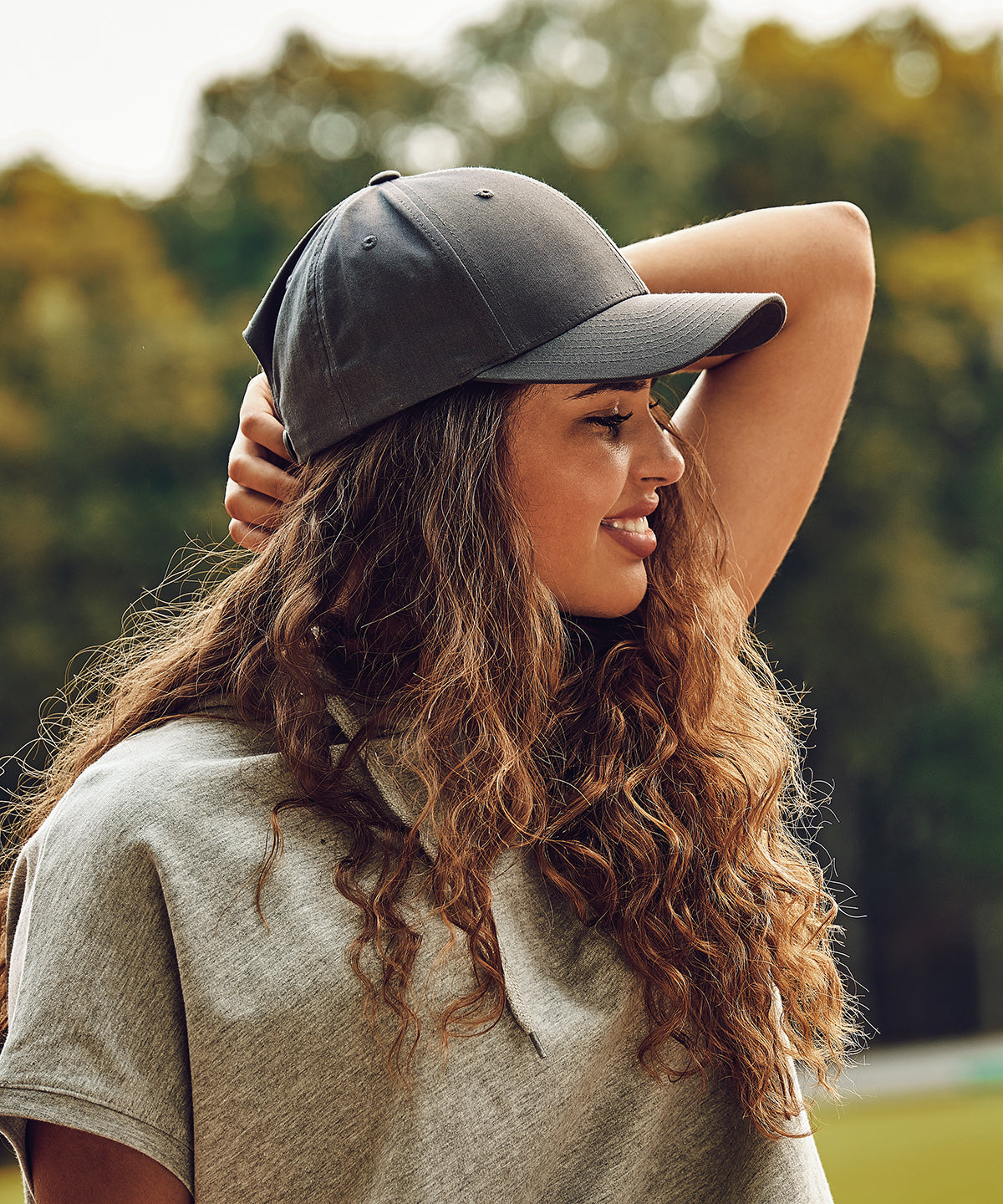 Gorra snapback clsica curvada (7706) | Azul Real