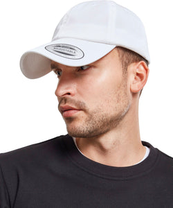 Gorra de algodn orgnico de perfil bajo (6245OC) | Negro