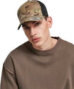 Camionero retro Multicam® (6606MC) | Negro Multicam