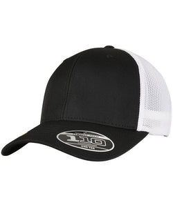 Gorra Flexfit 110 reciclada 2 tonos (110RT) | Negro/Blanco