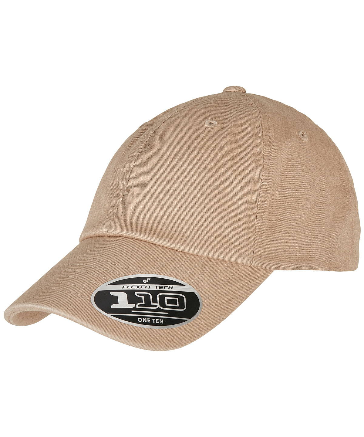 Gorra alfa sin estructura Eco Washing 110 | Caqui
