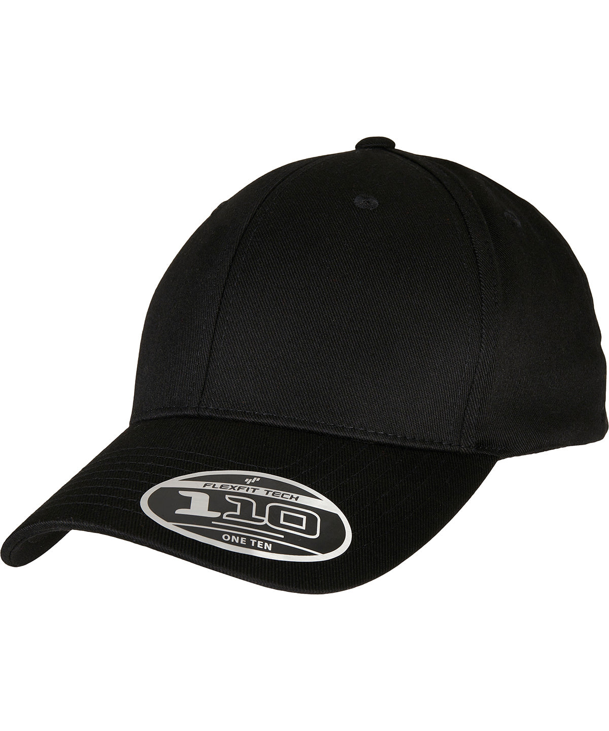 Flexfit 110 gorra snapback con visera curva | Negro