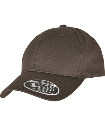 Flexfit 110 gorra snapback con visera curva | Gris Oscuro