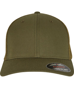 Flexfit gorra de camionero de malla | Negro